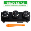2014-2018 Jeep Wrangler Automatic Temperature Control Module 68197437AB Generic