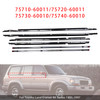 1991-1997 Toyota Land Cruiser 80 Series 6PCS Door Weatherstrip Seal 75710-60011 Generic