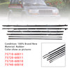 1996-1998 Lexus LX450 FZJ80 6PCS Door Weatherstrip Seal 6PCS Door Weatherstrip Seal 75710-60011 Generic