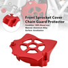 1993-2025 Honda XR650L Front Sprocket Cover Chain Guard Protector Red Generic