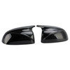2018-2022 BMW x3/x4/ix3 2Pcs Gloss Carbon Fiber Pattern Door Wing Mirror Cover Generic