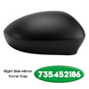 2007-2024 Fiat 500/500C Right Side Mirror Cover Cap Generic