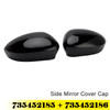 2005-2018 Fiat Grande Punto Dal Pair of Side Mirror Cover Cap Generic