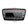 2012-2015 Audi A7/S7 RS7 Style Honeycomb Mesh Front Grille Black Generic