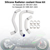 2021-2025 Kawasaki ZX-10R ZX-10RR Silicone Radiator coolant Hose kit White Generic