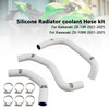 2021-2025 Kawasaki ZX-10R ZX-10RR Silicone Radiator coolant Hose kit White Generic