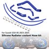 2023-2025 Suzuki GSX-8S Silicone Radiator coolant Hose kit Blue Generic