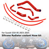 2023-2025 Suzuki GSX-8S Silicone Radiator coolant Hose kit Red Generic