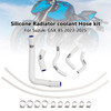 2023-2025 Suzuki GSX-8S Silicone Radiator coolant Hose kit White Generic