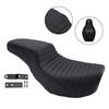 2006-2017 Dyna Fxd FLD Street Bob FXDB Fat Bob FXDF Rider Passenger Seat Front Rear Cushion Ribbed Generic