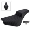 2018-2025 Street Bob 114 107 Rider Passenger Seat Front Rear Cushion Ribbed Generic