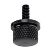 1996-2023 Touring Softail Dyna Sportster Model 1/4-20 Knurled Seat Bolt Screw Black Generic