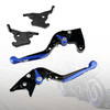 2023-2025 YAMAHA XMAX 300 Adjustable Clutch Brake Lever Blue Generic