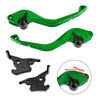 2023-2025 YAMAHA XMAX 300 CNC Short Clutch Brake Lever Green Generic