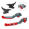 2023-2025 YAMAHA XMAX 300 Adjustable Folding Extendable Racing Brake & Clutch Levers Red Generic