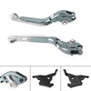 2023-2025 YAMAHA XMAX 300 Adjustable Folding Extendable Racing Brake & Clutch Levers Silver Generic
