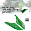 2023-2025 Kawasaki NINJA ZX-4R/ ZX-4RR Rear Tail Wing Fixed Wing Fairing Green Generic