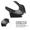 2025-2026 Yamaha YZF-R3 YZF-R25 Headlight Fairing Front Nose Cover Carbon Generic