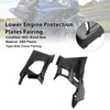 2025-2026 Yamaha YZF-R3 YZF-R25 Lower Engine Protection Plates Fairing Carbon Generic