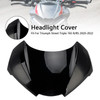2020-2022 Triumph Street Triple 765 R/RS Headlight Cover Black Generic