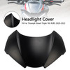 2020-2022 Triumph Street Triple 765 R/RS Headlight Cover Matte Black Generic