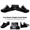 2023-2025 Triumph Street Triple 765R/RS Front Spoiler Winglet Frontal Wings Black Generic