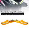 2023-2025 Triumph Street Triple 765R/RS Front Spoiler Winglet Frontal Wings Yellow Generic