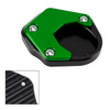2016-2018 KAWASAKI KLX150 BF Extension Kickstand Side Enlarger Pad Cnc Green Generic