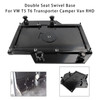 VW T5 T6 Transporter Camper Van Double Seat Swivel Base Generic