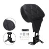 1988-2008 Touring Street Glide Electra Road Glide Road King Tri Glide Driver Sissy Bar Backrest Driver Backrest pad Diamond pattern Generic