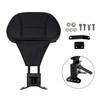 1988-2008 Touring Street Glide Electra Road Glide Road King Tri Glide Driver Sissy Bar Backrest Driver Backrest pad Diamond pattern Generic