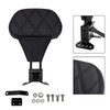 2009-2025 Touring Street Glide Electra Road Glide Road King Tri Glide Driver Sissy Bar Backrest Wing pattern Generic