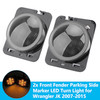 2007-2015 Wrangler JK 2x Front Fender Parking Side Marker LED Turn Light Generic