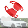 2006-2010 Audi S5 S6 S8 RS6 Q7 Steering Wheel Paddle Shifter Aluminium Red Generic