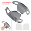 2008-2014 Audi A3 A4 A5 A6 TT Q5 Steering Wheel Paddle Shifter Aluminium Grey Generic