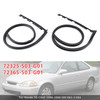 1996-2000 Honda 3D CIVIC EK9 EK2-3 EK4 Left+Right Door Sub Seal Set Rubber Generic