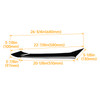2016-2021 Nissan Maxima Rear Left Side Pillar Molding Trim 78873-9DJ1A Generic