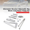 Chevy 396 402 409 427 454 502 V8 Eight Cylinder Alternator Bracket Adjustable Big Block Long Water Pump Kit Generic