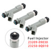 2005- Toyota Citroen Peugeot 1.0 3Pcs Fuel Injector 23209-09030 23250-0Q010 Generic