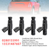 2001-2008 Mini Cooper One R50 R52 R53 4Pcs Fuel Injector 0280155991 13531487607 Generic
