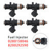 2001-2023 Renault Modus Twingo 4Pcs Fuel Injector 0280158046 8200292590 Generic