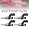 2008-2015 Skoda Fabia Octavia II Rapid Superb Yeti 4Pcs Fuel Injector 03C906036E 03C906036M Generic