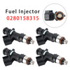 2004-2016 Volvo S40 S60 V50 V60 C30 C70 XC60 XC70 4Pcs Fuel Injector 0280158315 Generic