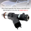 2004-2016 Volvo S40 S60 V50 V60 C30 C70 XC60 XC70 1Pcs Fuel Injector 0280158315 Generic