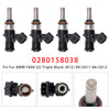 2006-2013 BMW F650 F700 F800 GS R S ST 4Pcs Fuel Injector 0280158038 Generic