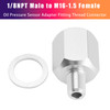 1/8NPT Male to M16-1.5 Female Oil Pressure Sensor Adapter Fitting Thread Connector