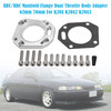 RBC/RRC Manifold Flange Dual Throttle Body Adapter 62mm 70mm For K20A K20A2 K20A3