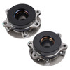 Audi A4 8K A6 C7 A5 8T A8 4H Q5 2x Front Wheel Hub Flange+Bearing+Bolts Kit 4H0498625D Generic