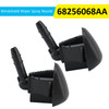 2015-2020 Jeep Renegade 2Pcs Windshield Wiper Spray Nozzle 68256068AA Generic