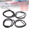 1998-2005 Nissan D22 Frontier 4Dr Double Cab 4PCS Front Rear Door Rubber Seal Weatherstrip 80831-2S400 Generic
